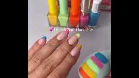 Nail Hack 😲  #nailart #shortvideo #shorts