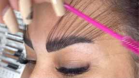 Why did no one tell us it could be this EASY?! eyebrow extensions?!