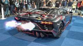 800HP Novitec Lamborghini Aventador SVJ - CRAZY Launch Controls & Flames !