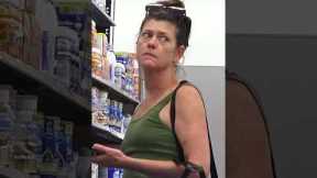 I'LL BEAT THE F OUTTA YOU! FARTING IN WALMART!