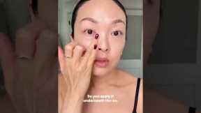 If you haven't tried *THIS* concealer hack, you're missing out! ✨🤯#concealerhack #settingsprayhack
