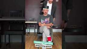 Duo Performs Creative Ping Pong Ball Trickshots Using Pots and Pans