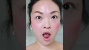 Love this hack to keep blush under control 😂•••••#blushhack #blushtutorial  #blushtips