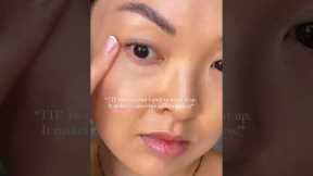 Concealer hack for flawless, creaseless under eyes ✌️ #concealer #concealerhacks