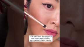 Easy festive flicks with this dual eye pencil ✨