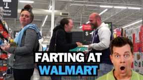 FARTING AT WALMART with a POOTER!
