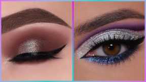 15 Glamorous Eyes Makeover Looks & Amazing Eyeliner Tutorials | How to Apply Eyeshadow