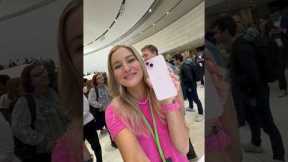 iPhone 15 IN PINK!!!!!! Love it!!!!!