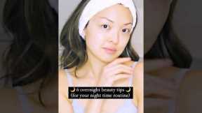 Extra skincaretips to add to your night time routine!🌜🚿🧖🏻‍♀️🫖 #nighttimeskincare #bedtimeroutine