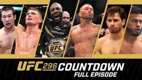 FULL EPISODE | UFC 296 Countdown