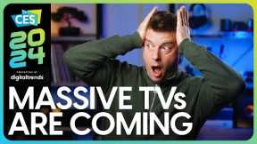 TVs at CES 2024! OLED Evolution, Staggering Specs & Massive Screens