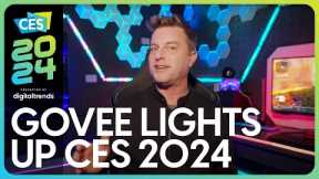 Govee’s Futuristic AI LED Products Light Up CES