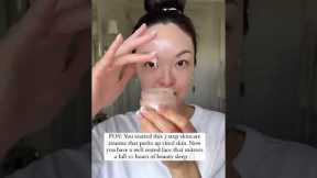 3 steps to skincare bliss ✨#3stepskincare #skincaretips #skincaretutorial #skincarevibes #plumpskin