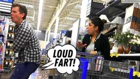 THE POOTER - FARTING AT WALMART - Scariest Fart in the World!