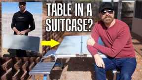 Is This Suitcase a Secret Dining Room? Testing the Transforming Picnic Table!