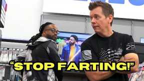 FARTING AT WALMART - THE POOTER