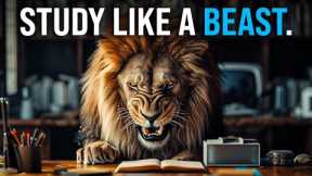 STUDY LIKE A BEAST - Best Motivational Video Speeches Compilation for Students, Success & Studying