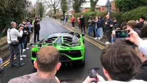 Gintani SVJ Causing CHAOS at first London Supercar meet of the year!