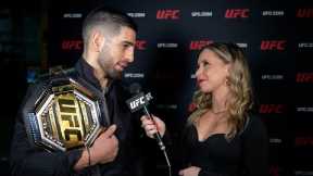 Ilia Topuria UFC 298 Post-Fight Interview