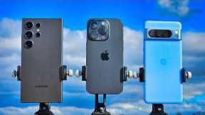 Galaxy S24 Ultra vs iPhone 15 Pro vs Pixel 8 Pro: Camera Test Comparison!