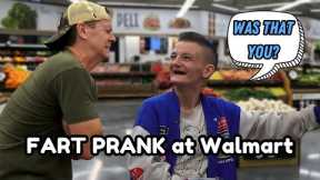 THE POOTER - SHE RAN AWAY FROM ME!!! - Farting at Walmart
