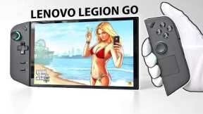 This Handheld Gaming PC Surprised Me... Lenovo LEGION GO