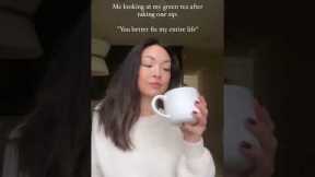 I have high hopes 🍵 #funnyvideos #momlife #povreels #funnymeme #greentealover