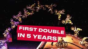 Travis Pastrana's first double flip in 5 years!