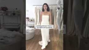 It was a journey to say the least #weddingdress
