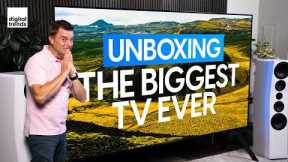 Unboxing the Biggest TV Ever | TCL 115-Inch QM8