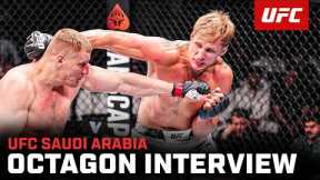 Alexander Volkov Octagon Interview | UFC Saudi Arabia