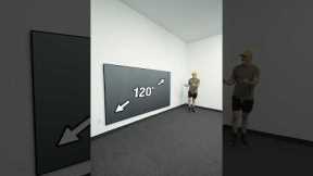 MASSIVE 120-inch Screen