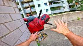 DEADPOOL vs WOLVERINE - Real Life Parkour POV Chase