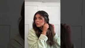 Doing this next time #curlyhair #hairstyle #hairhacks