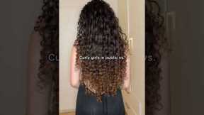 Truth Behind Curly Hair #hairstyle #curlyhair