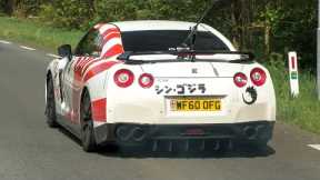 700HP JM650 Nissan GT-R R35 with Custom Exhaust - CRAZY Anti-Lag Flames & Accelerations !