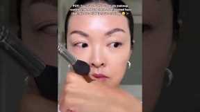 5-minute make up routine: because I have kids and zero patience. 🤣 #makeuptips #quickmakeup