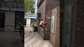 Who’s the real Spider-Man? Shane or Harrison 🕷️ #parkour #freerunning #climbing #ampisound